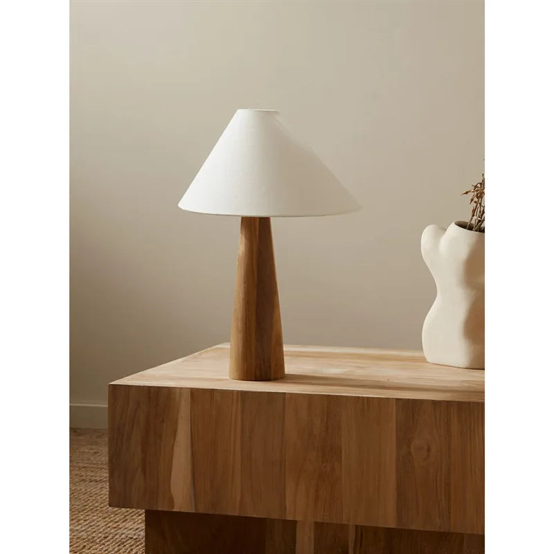 Elegant Zen Art floor lamp with knob switch and LED bulbs